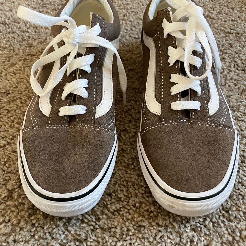 Vans suede and canvas sneakers